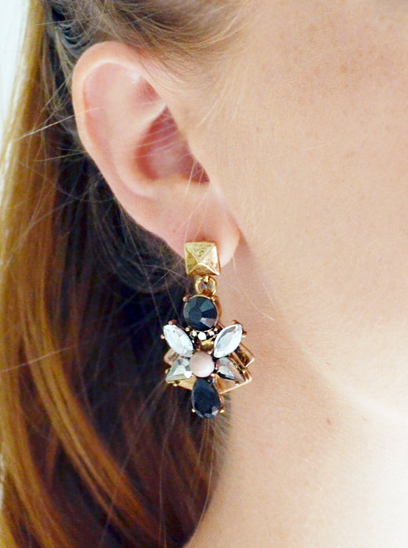 drop statement earrings