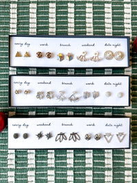 holiday 5 pack earring gift for her