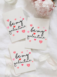 be my galentine greeting card
