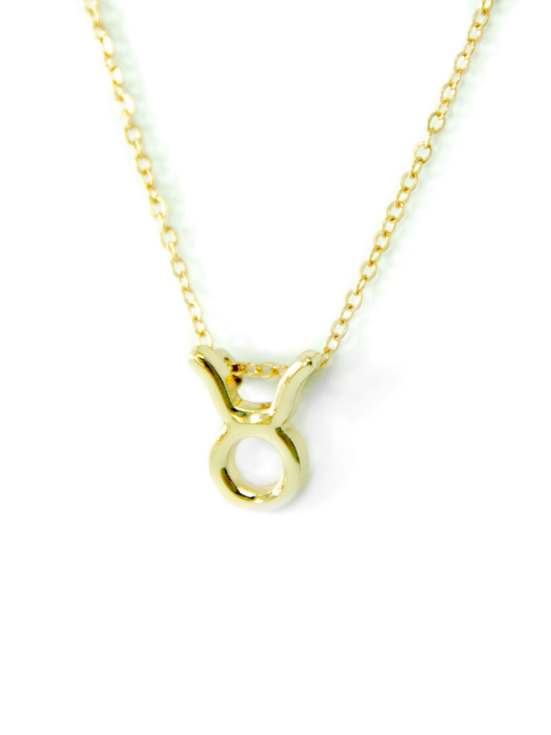 Zodiac Astrological Taurus Gold Necklace Dainty Minimalist Celestial,Constellation Jewelry, Astrology Jewelry
