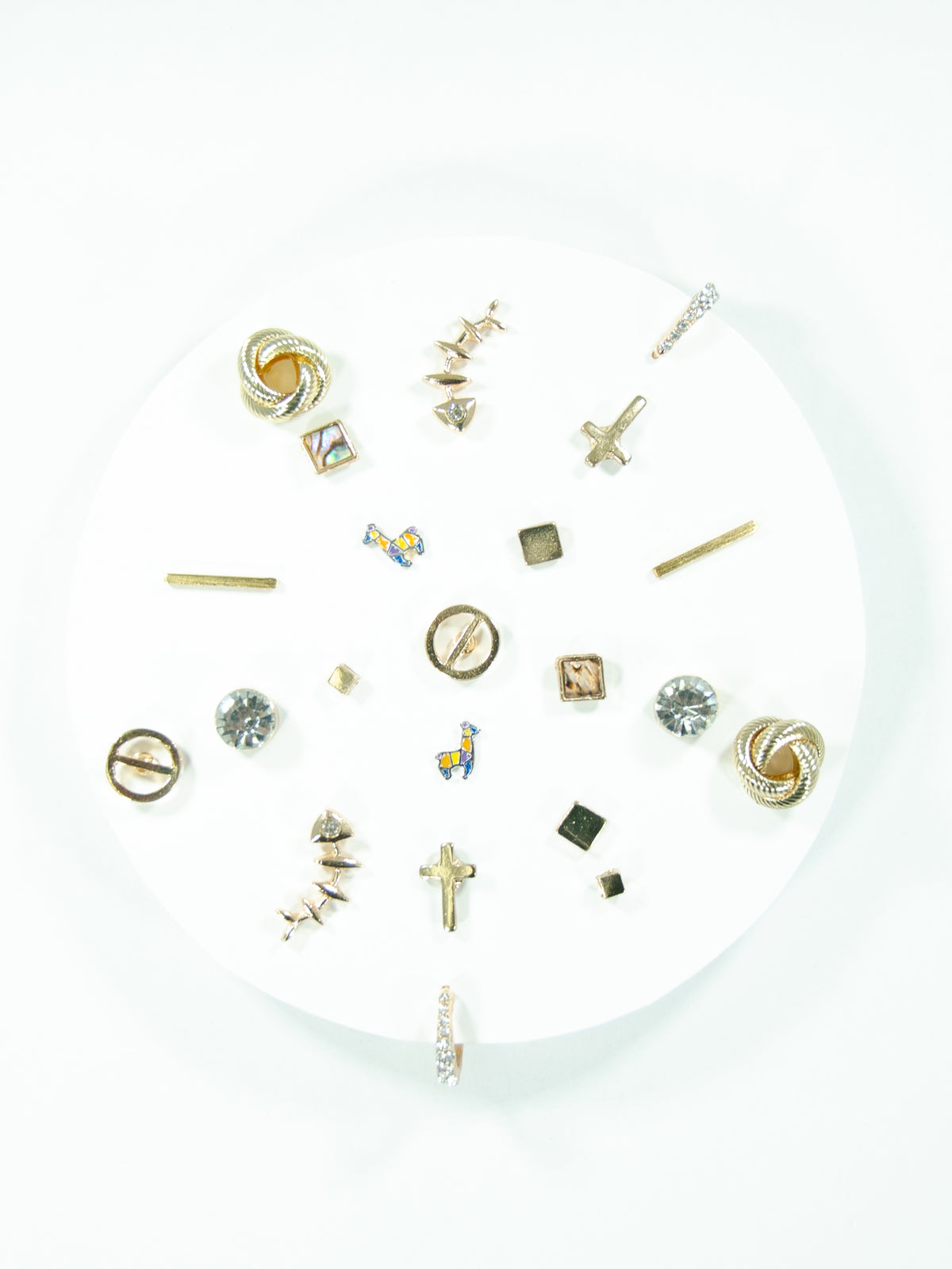Snowflake Mix + Match Stud Earring (11 Pack)