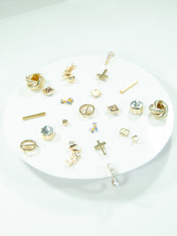 Snowflake Mix + Match Stud Earring (11 Pack)