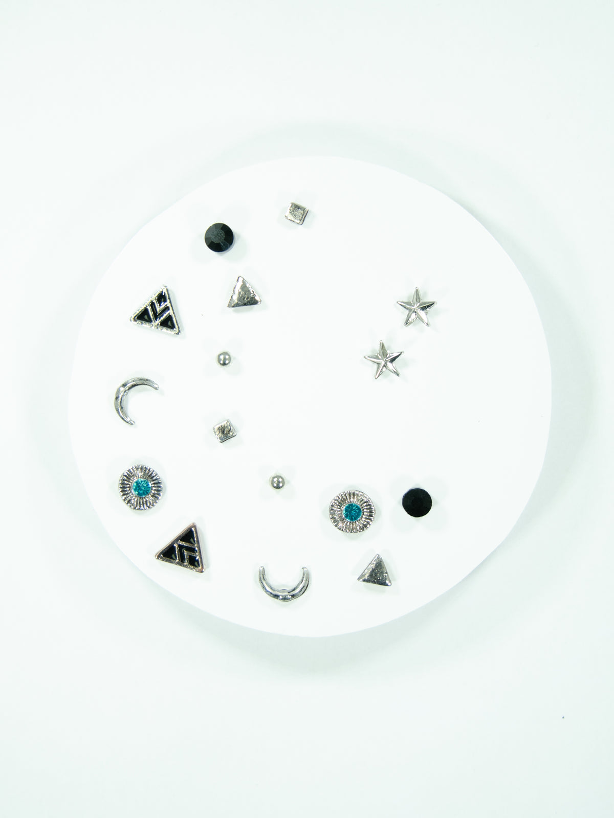 Crescent Mix + Match Stud Earring 8-Pack