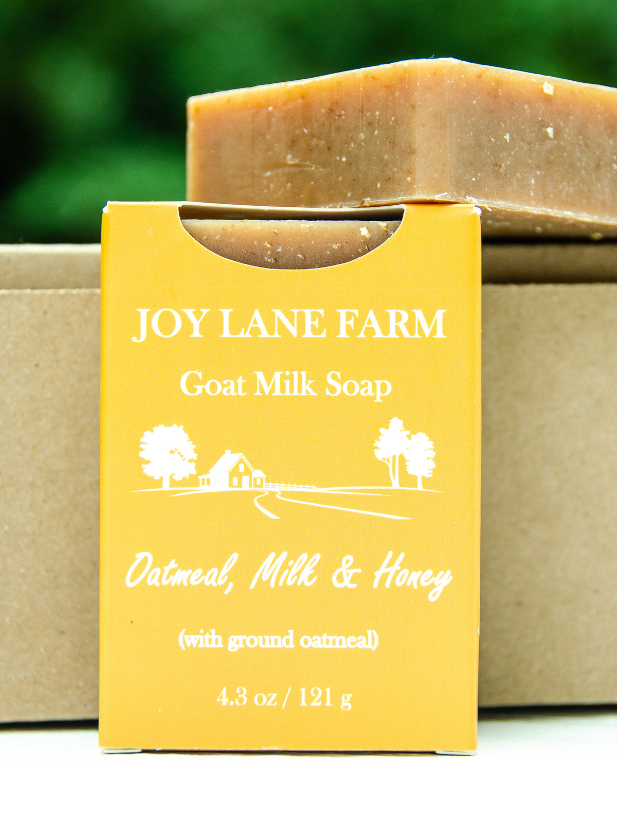 Handmade Oatmeal, Honey Goats Milk Soap