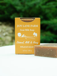 Handmade Oatmeal, Honey Goats Milk Soap