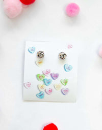 Happy Valentine's Day Earring Six Piece Gift Set