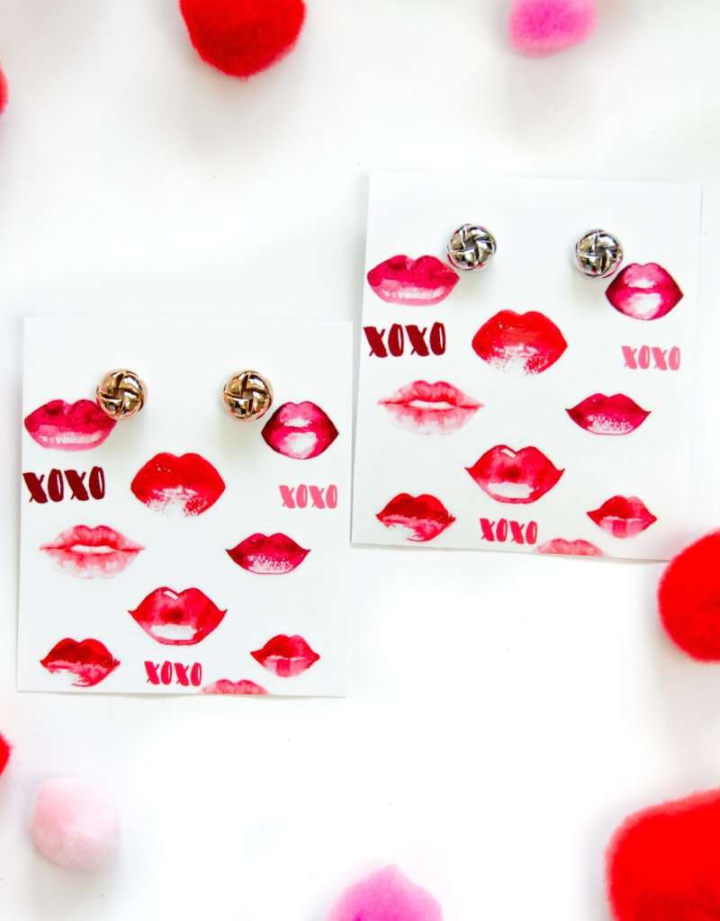 Valentine's Day gifts for women Cute Galentines Day Gift Earring Card