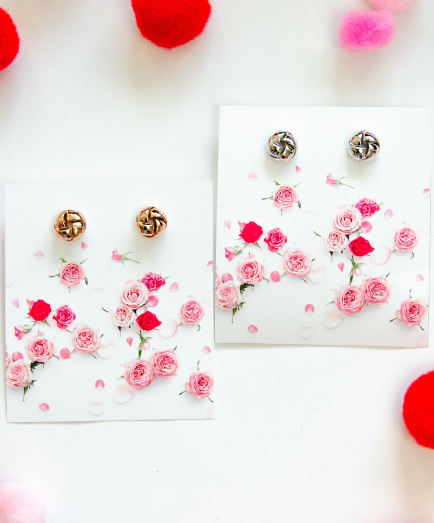 Valentine's Day gifts for women Cute Galentines Day Gift Earring Card