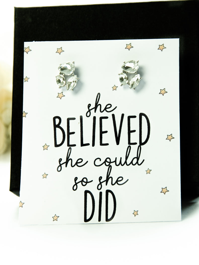 She Believed She Could So She Did Gift,Personalized College Grad Gift,Custom High School Graduation Gift