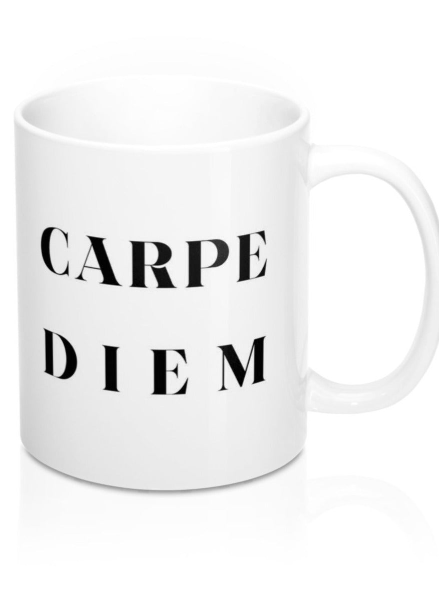 Carpe Diem Seize the Day High Quality Durable Coffee Mug Gift