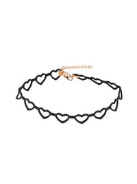 Hot Stuff Hearts Choker Necklace