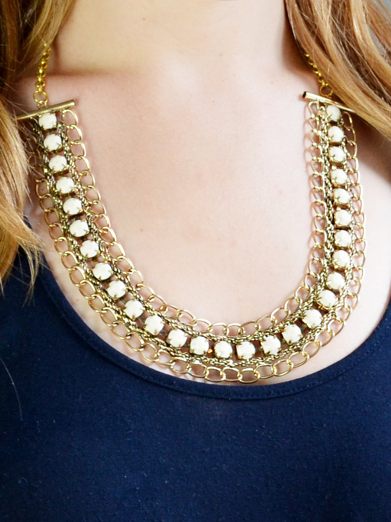 fun trendy chain necklace