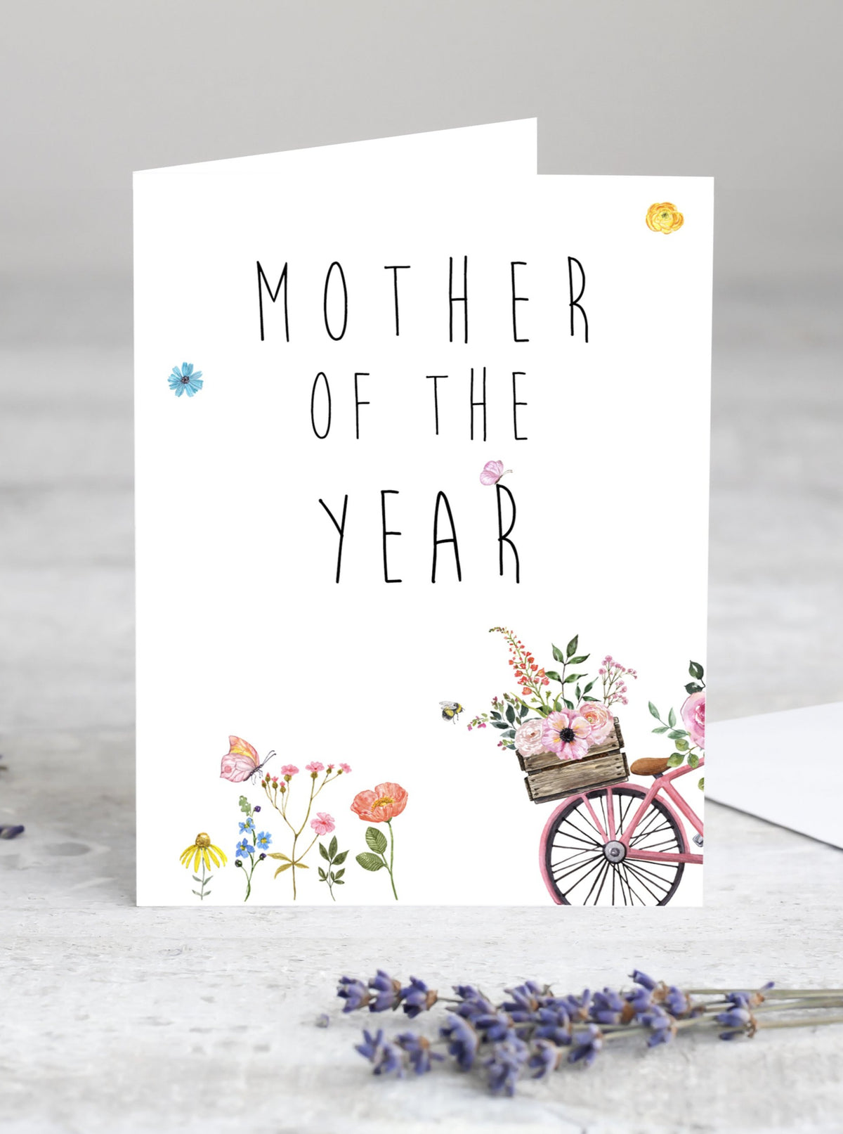 Mother of The Year Mother's Day Card,Happy Mother's Day Blank Card,Mum Day Card,Best Mom Ever Card,Mother's Day Card for friend,Made in USA