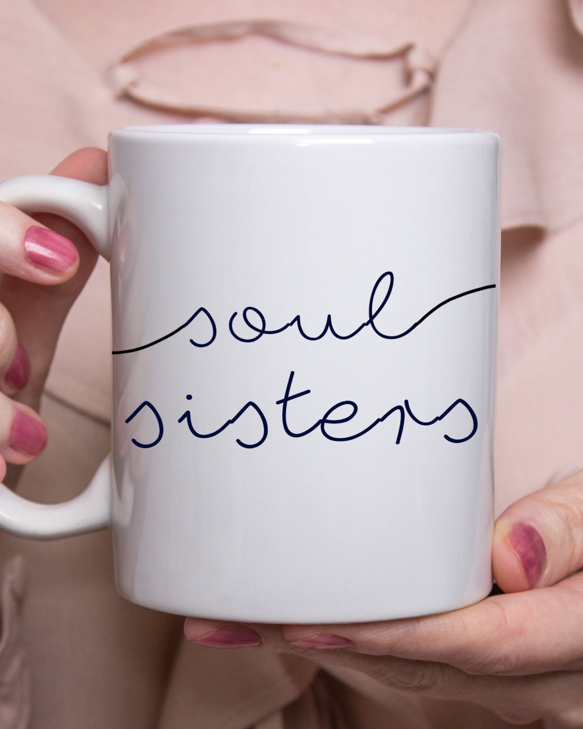 Soul Sisters Sisterhood Coffee Mug Gift,Big Little Reveal Gifts,Greek Sorority Sister Gear,Sorority Recruitment,Gift for Sister