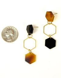 retro 70s inspired trendy drop earrings shop small boutique