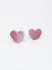 Be Mine Pink Heart Earrings